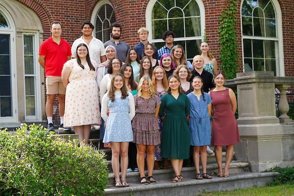 residence life staff group photo