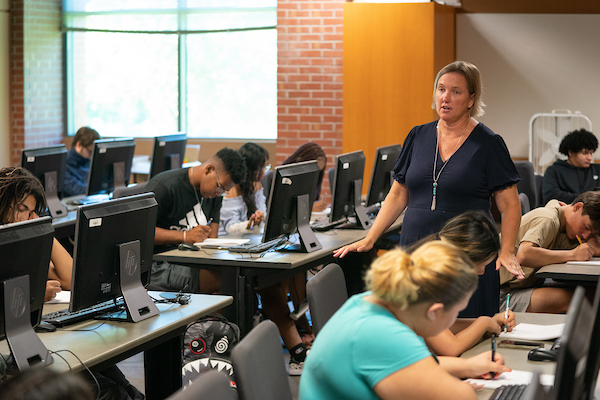 Program Director teaching class