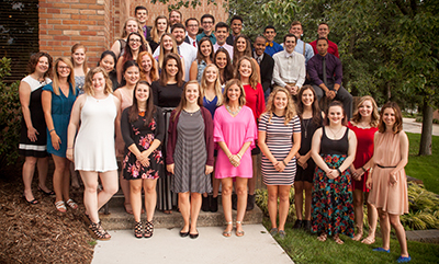 residence life staff group photo