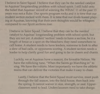 the Saint clipping
