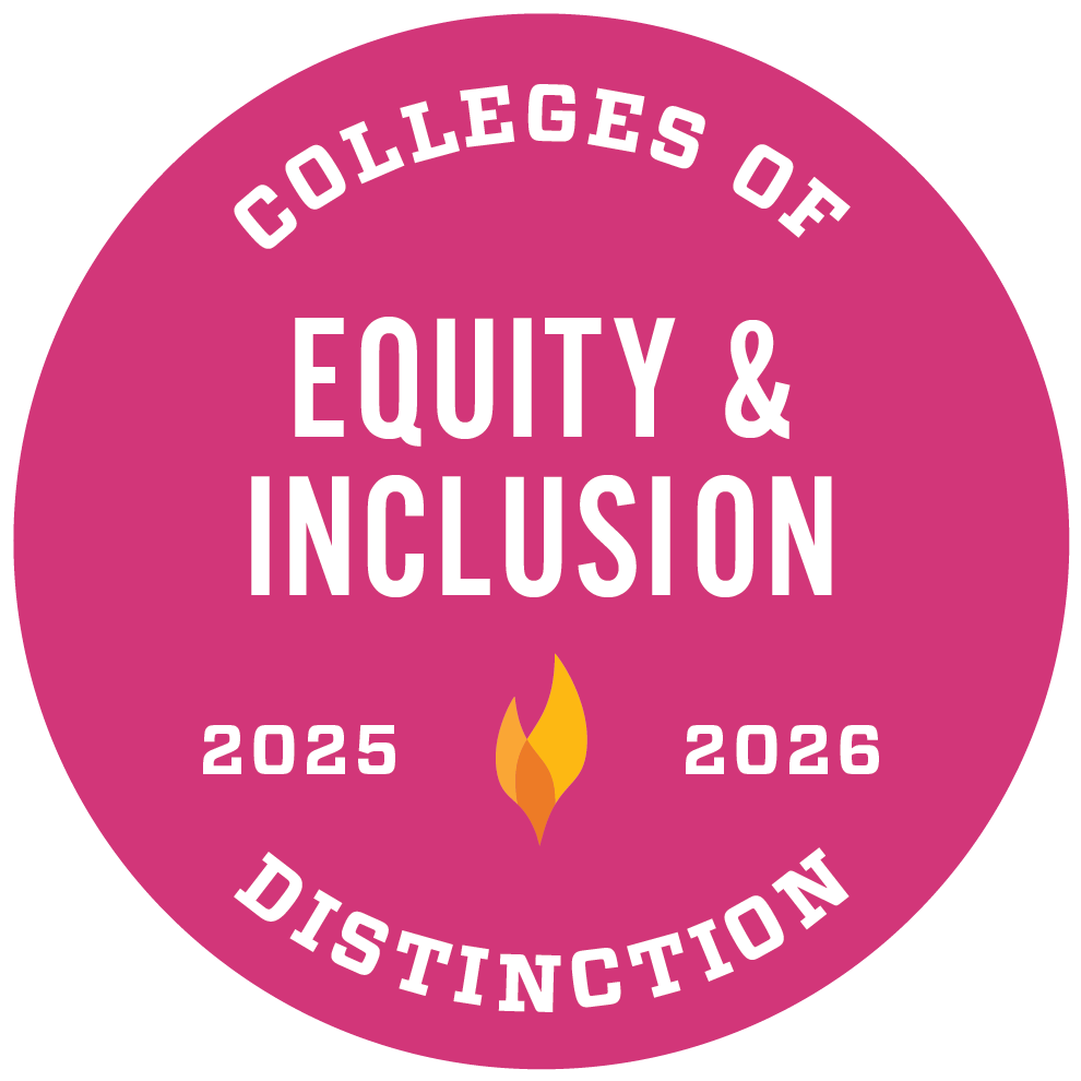 Colleges of Distinction Equity and Inclusion Badge 2023-2024