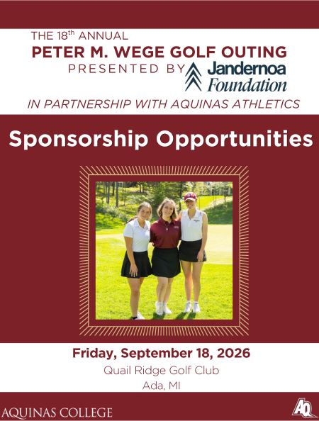 2026 Peter M. Wege Sponsorship Opportunities