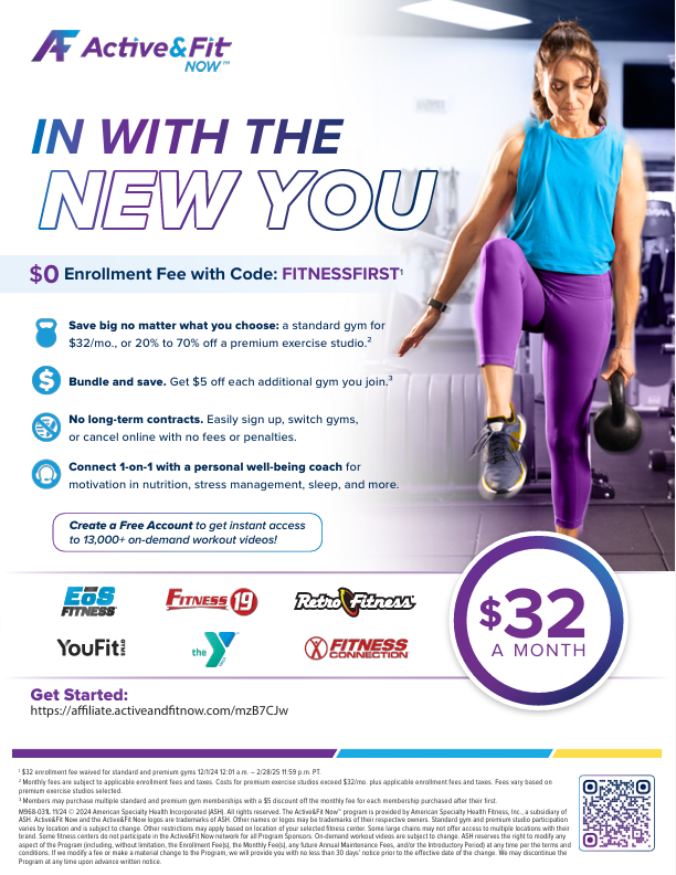 Active and Fit Flyer