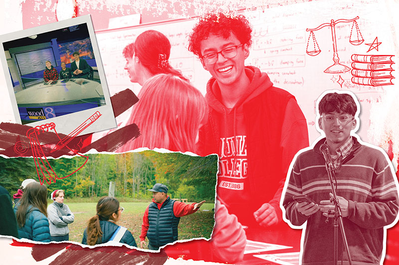 Collage of social sciences photos 