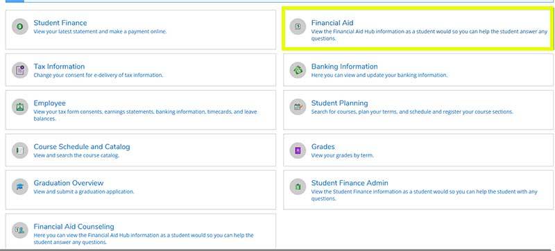 Step 3 Financial Aid