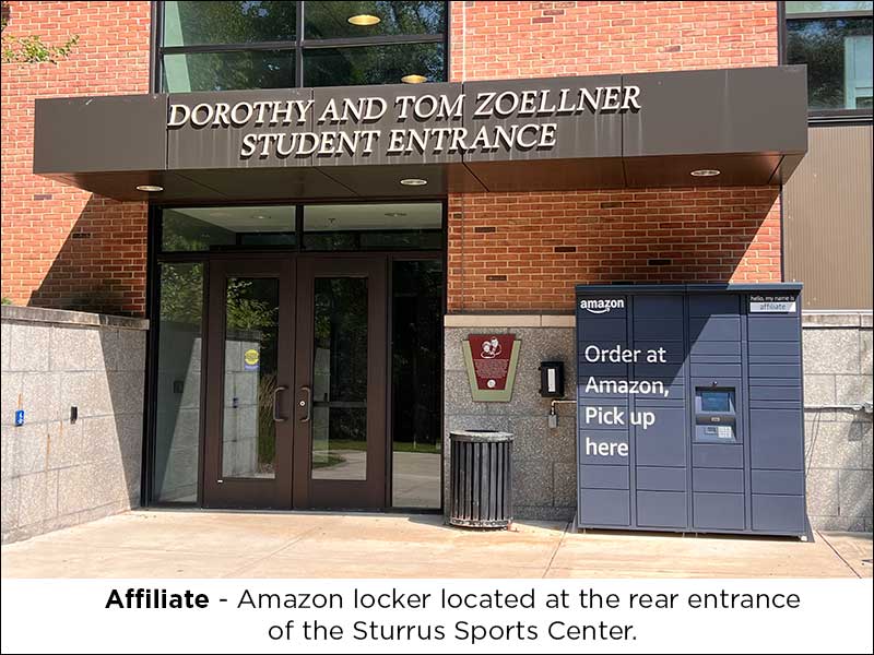 Amazon locker at Sturrus