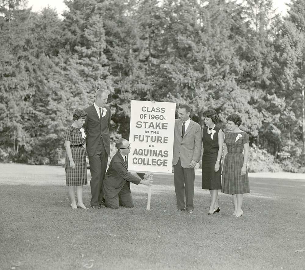 Class of 1960s Plant Their Stake in the Future