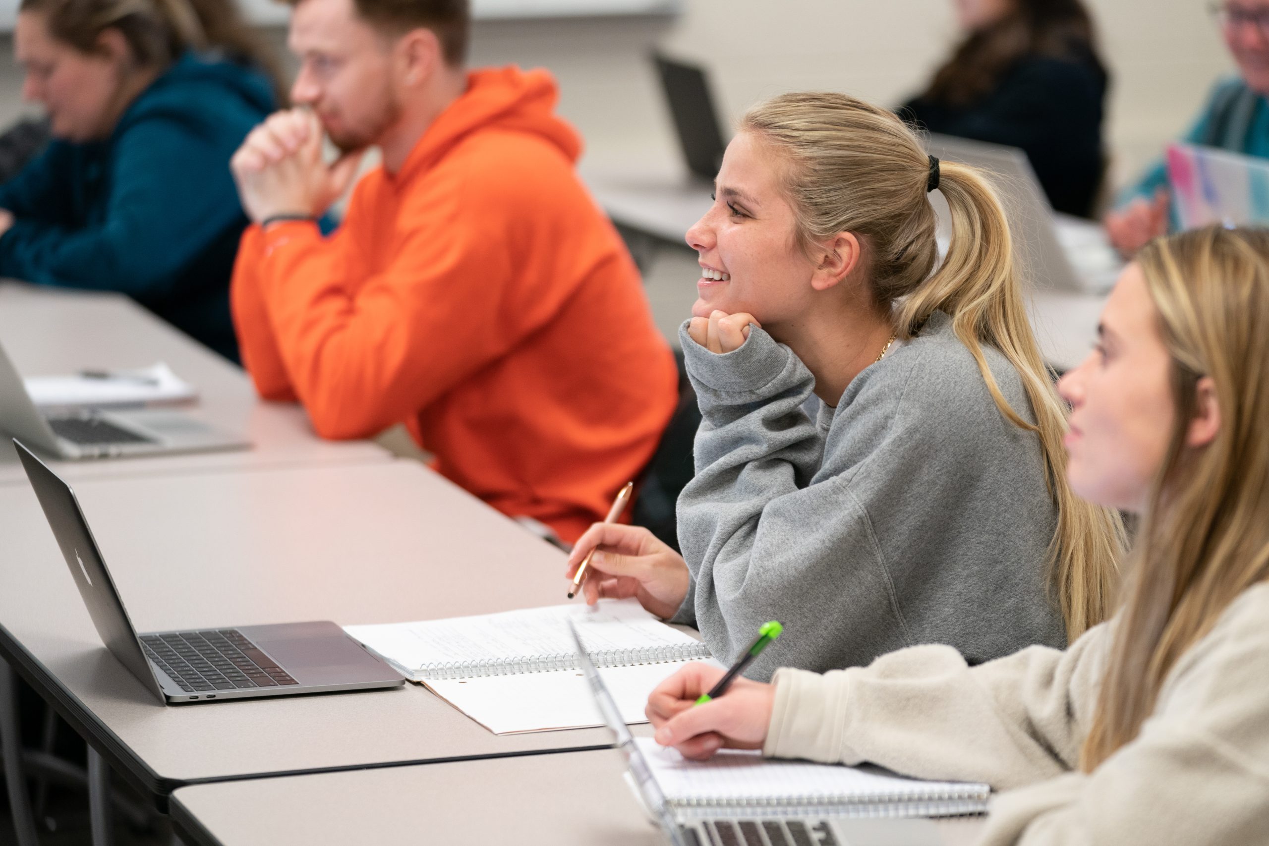 Students in classroom