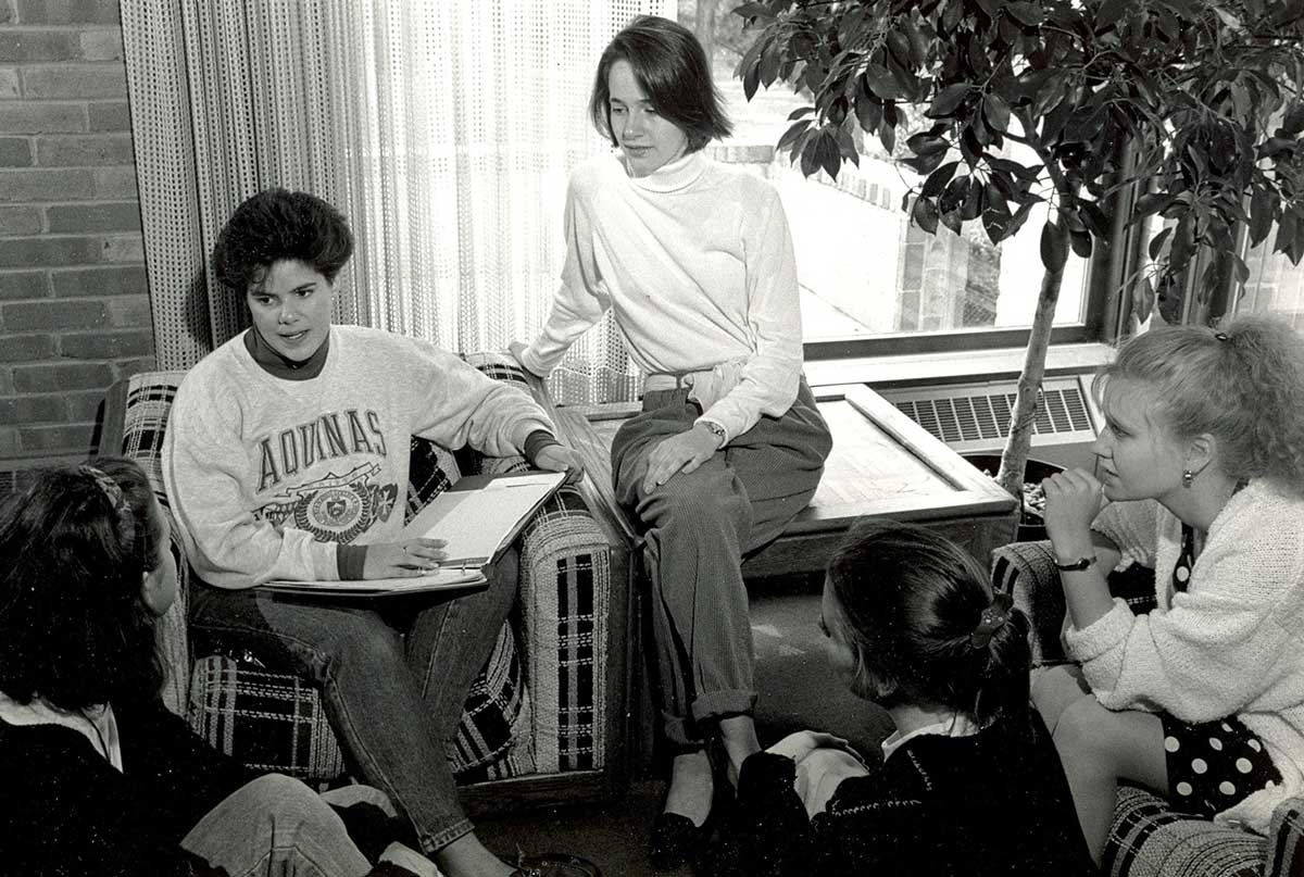 Program House Meeting from the 1990s