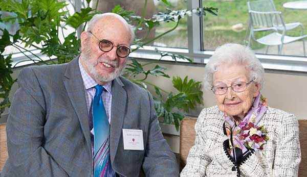 Rabbi Albert Lewis with Sister Aquinas