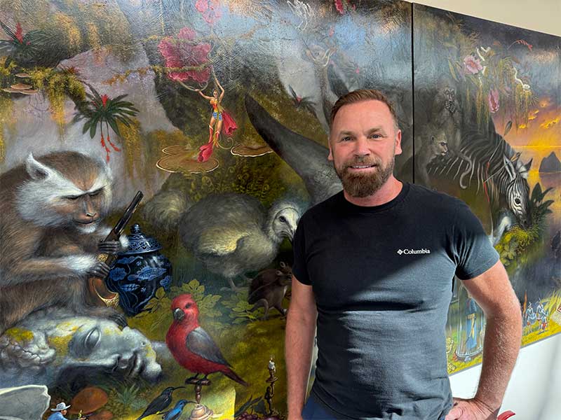 Rob Vander Zee at ArtPrize 2025.