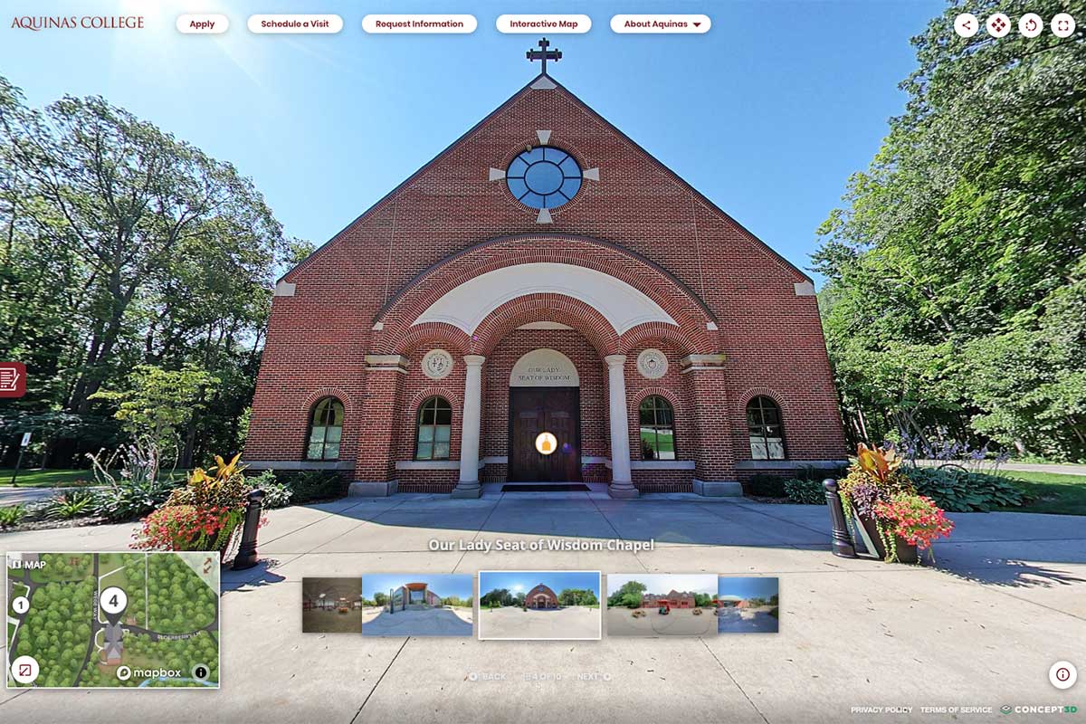 Virtual Tour: Our Lady Seat of WIsdom
